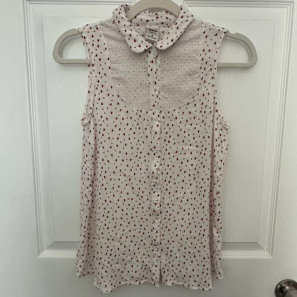 Disney X Lauren Conrad Collaborated Sleeveless Blouse Sz:S